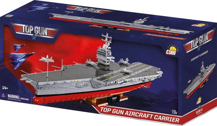 Cobi Top Gun lėktuvnešis 1:300 (6130 dalių)