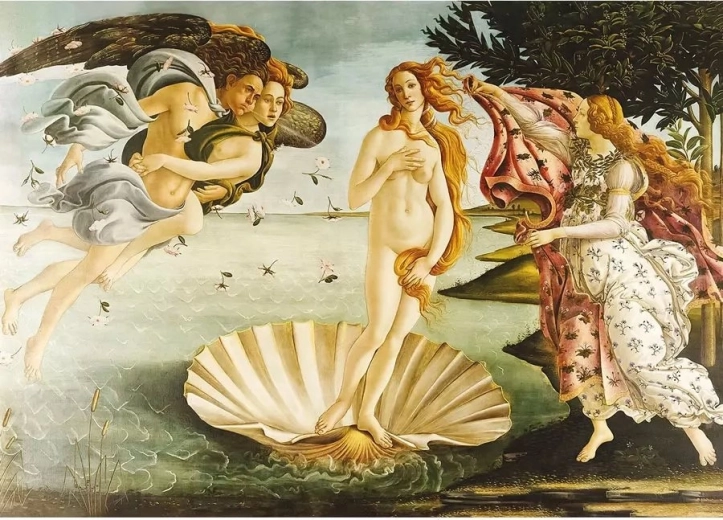 Interdruk Puzzle Art: Veneros gimimas 1000 detalių