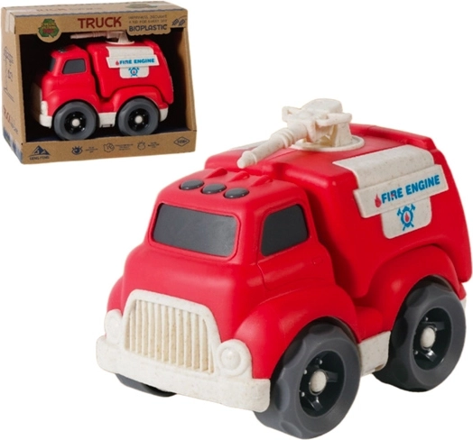 Bioplastic Fire Truck 18 cm