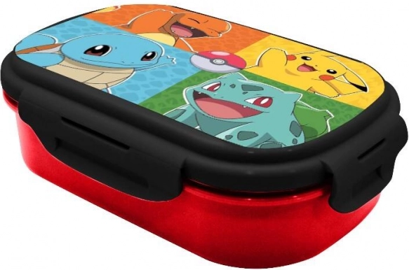 POKÉMON užkandžių dėžutė su šakute-šaukštu (2in1) nuo KiDS Licensing