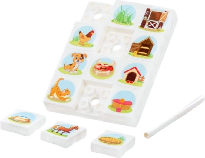 Associations – Domestic Animals educational game for children