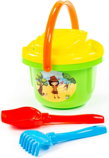 Colorful Sand Set with Bucket
