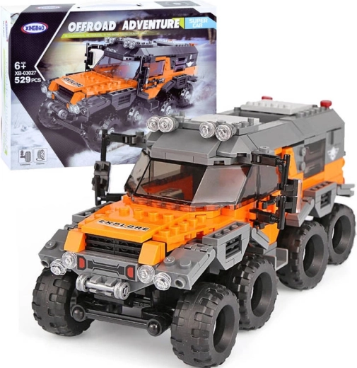 8x8 visureigio super automobilio konstruktorius, 529 detalės