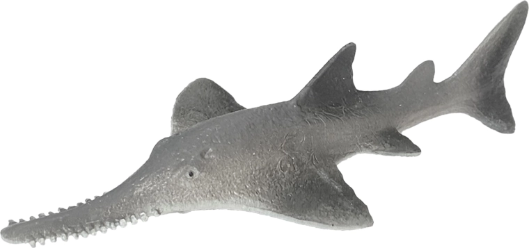 Rubber sea fish – smalltooth sawfish 14 cm