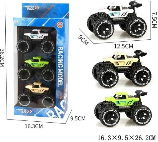 Set of toy cars