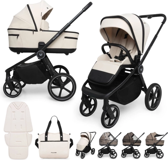 Muuvo Five 2-in-1 stroller set desert sand