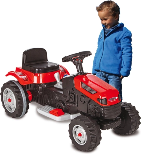 Jamara vaikiškas elektrinis traktorius Strong Bull raudonas 6V
