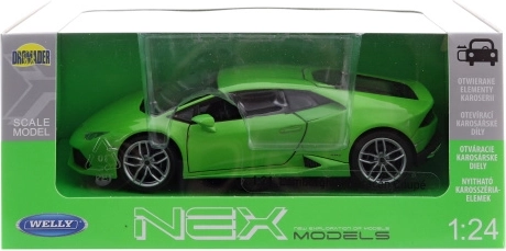Lamborghini Huracán kupė 1:24 metalinis–plastikinis modelis