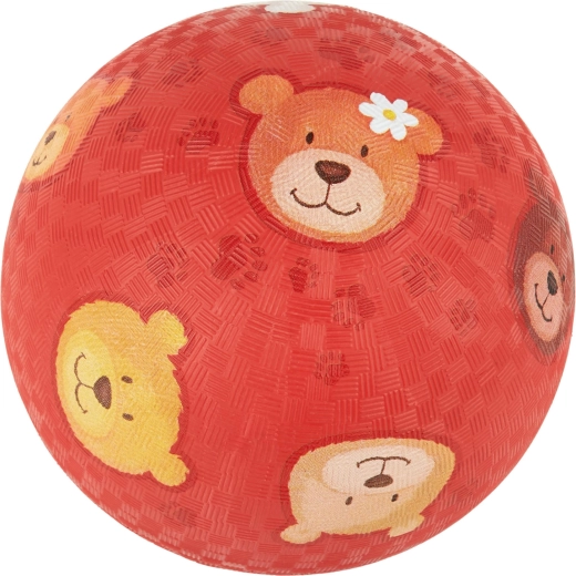 Sigikid guminis žaidimų kamuolys su meškiukais 17 cm