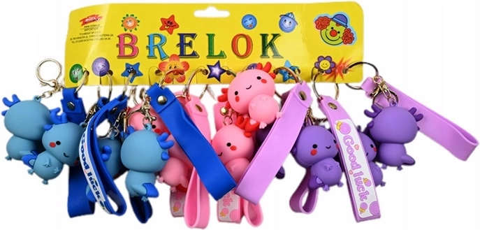Aksolotlio raktų pakabukas – raktų pakabukas