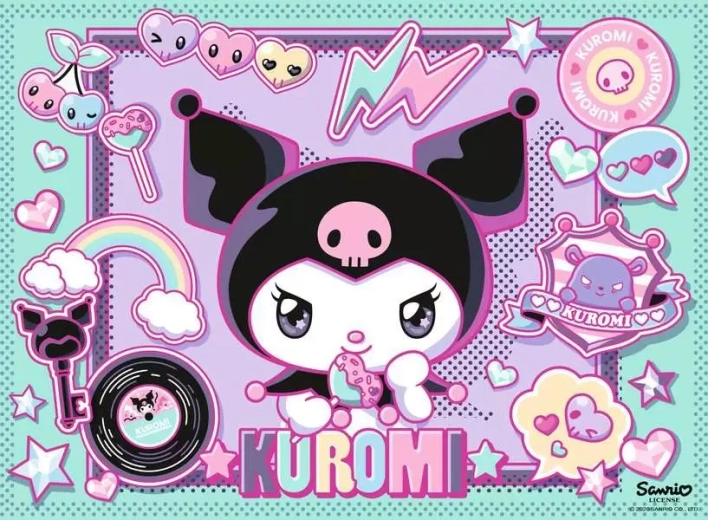 Ravensburger dėlionė Kuromi XXL 100 dalių