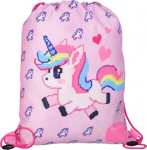 Pixel Unicorn motif