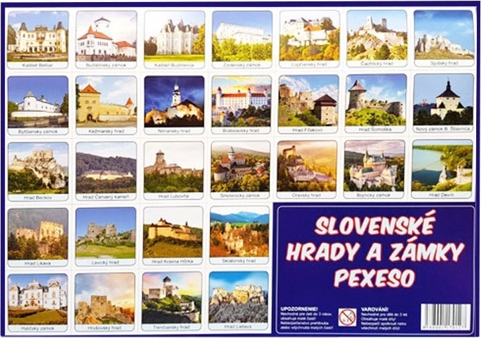 Memory Game: Castles and Chateaux of Slovakia