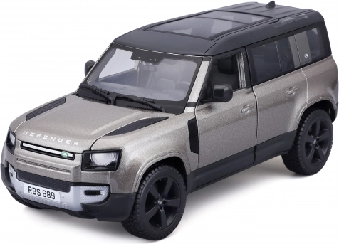 Metalinė Bburago Land Rover Defender 110 2022 modelio kopija 1:24