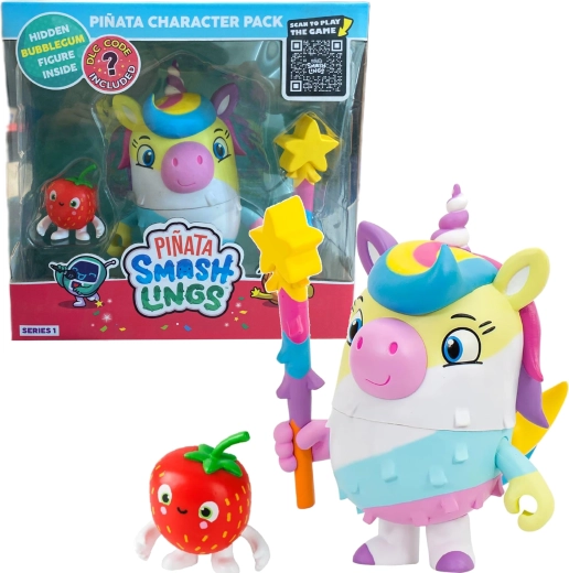 Pinata Smashlings Luna vienaragė su pinjata ir 2 figūrėlėmis