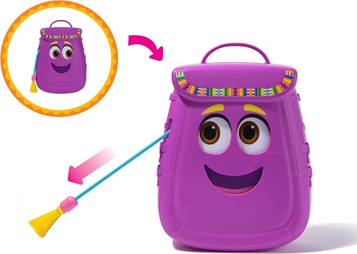 Miela kuprinė su talpia vidine erdve