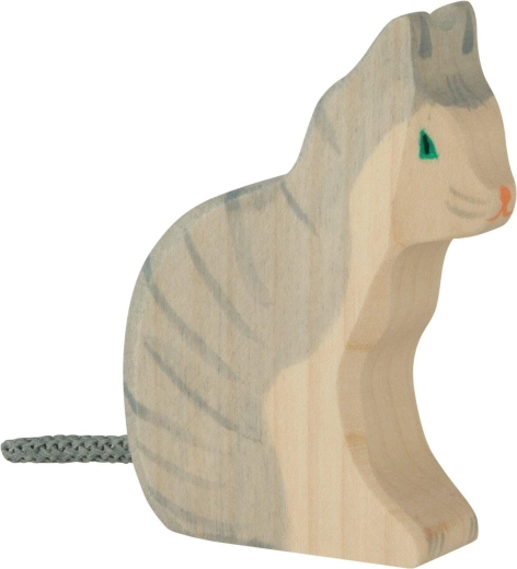 Holztiger sėdinti katė – 1 vnt.