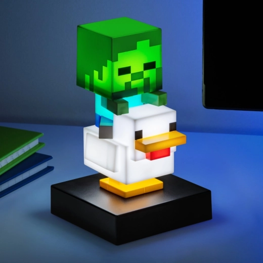 Minecraft Icon Light – Chicken Jockey lemputė