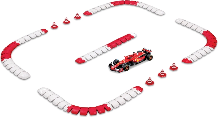 Maisto RC Ferrari SF-24 Charles Leclerc with racing track 1:41