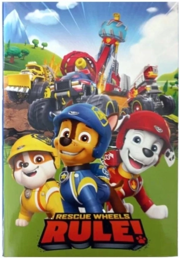 Siūtas sąsiuvinis „Paw Patrol“ B5, 40 lapų