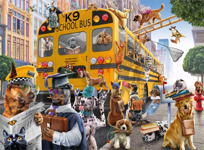 Ravensburger dėlionė „Mokyklos draugai“ XXL 150 dalių