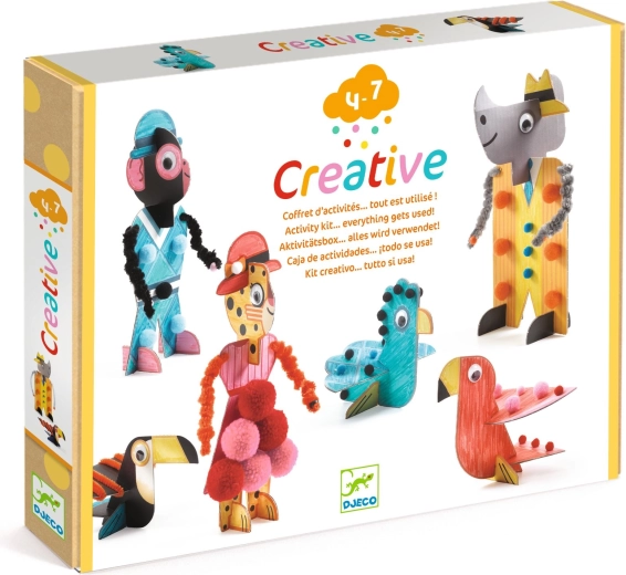 Djeco Creative Set Savannah Animals