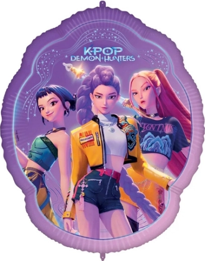 Foil Balloon K‑POP Demon Hunters