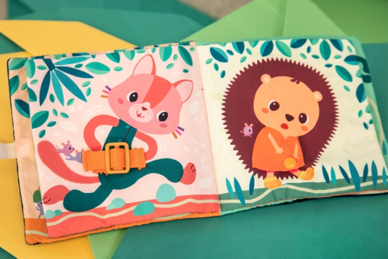 A cheerful story with animals