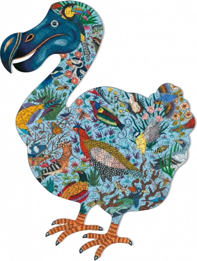 Dodo bird-shaped puzzle