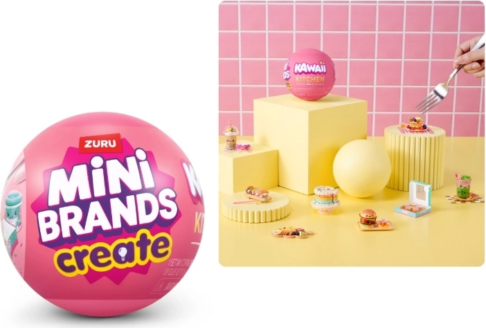ZURU Mini Brands Kawaii Kitchen kolekcinė kapsulė – 1 vnt.
