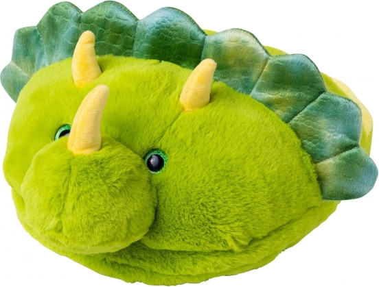 Cozy Noxxiez šildanti pliušinė šlepetė dinozauras