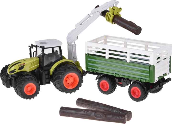 360° pasukama strėlė ir funkcionalus griebtuvas