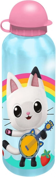 Aliumininė vandens gertuvė 500 ml „Gabby's Dollhouse“, mėlyna – KiDS Licensing