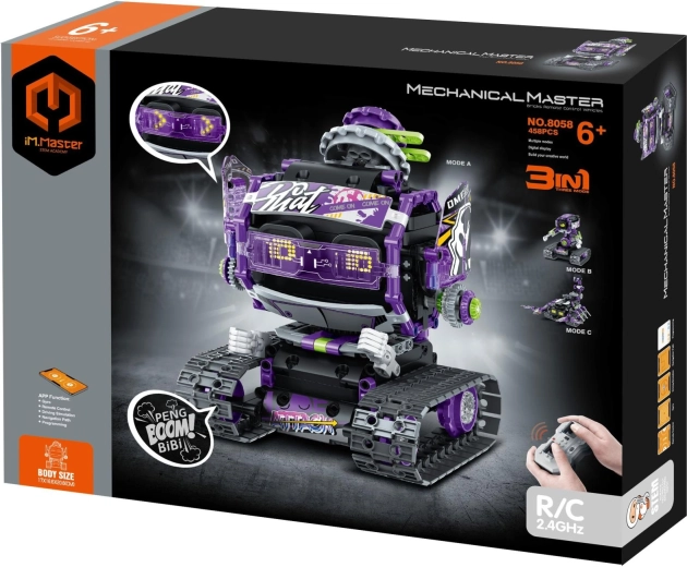 2.4 GHz remote control and app control