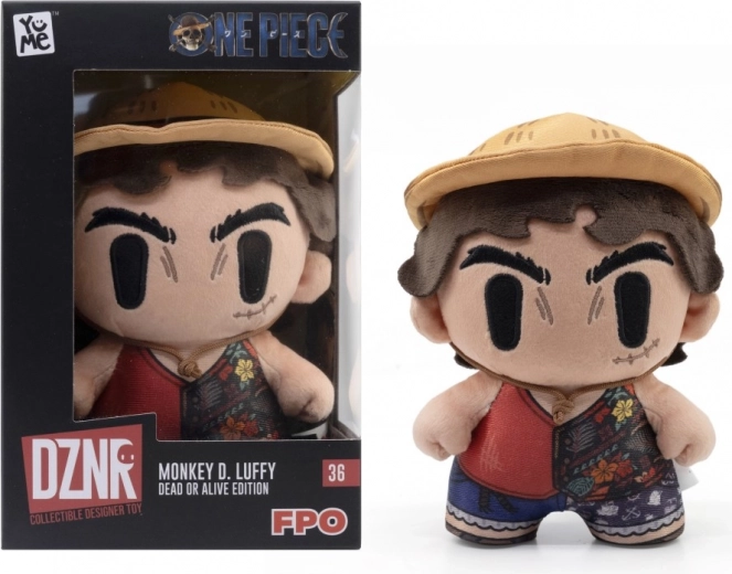 Plush Figure ONE PIECE Luffy DZNR 17.5 cm