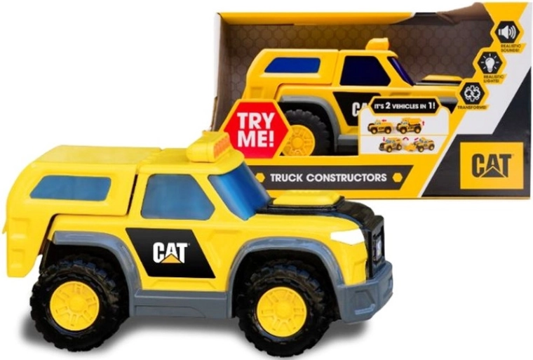 CAT 2-in-1 ride-on construction vehicle for kids