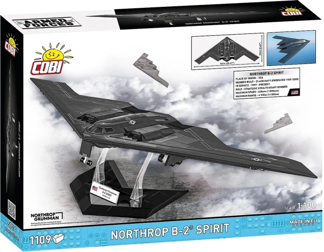 Ištikimas stealth „skraidantis sparnas“ masteliu 1:100