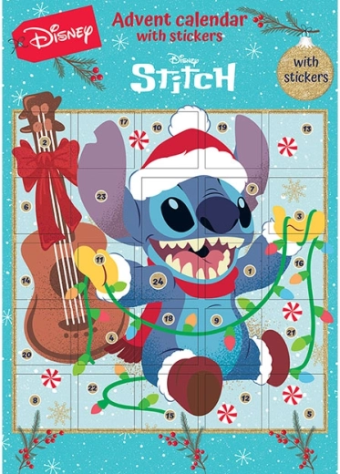 Advento kalendorius su lipdukais Lilo & Stitch