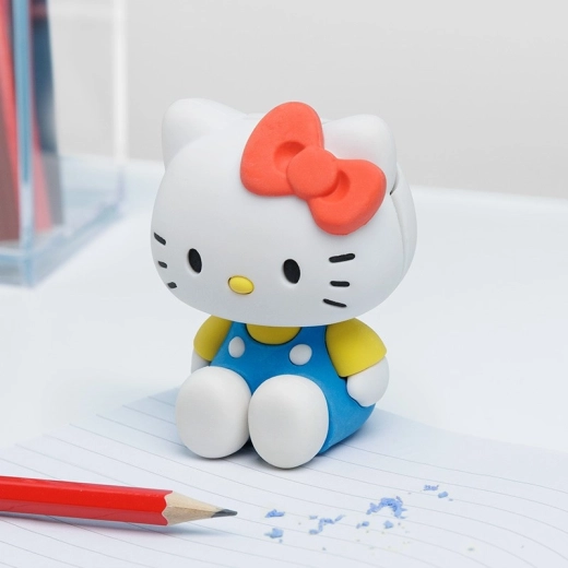 Hello Kitty figūrėlės formos trintukas