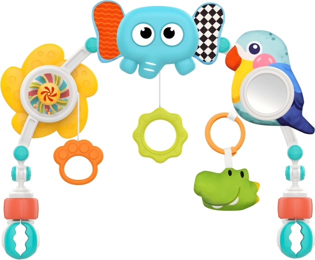 Textures and a teether for relief during teething