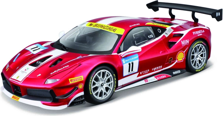 Bburago FERRARI 488 Challenge modelio konstruktorius 1:24