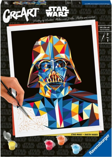 Tapymas pagal skaičius CreArt: STAR WARS Darth Vader