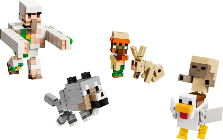 6 judrios Minecraft figūrėlės