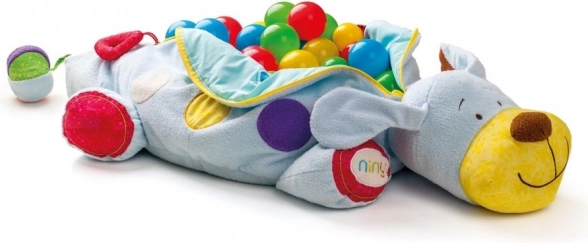 Multifunctional Plush Dog with Balls Niny