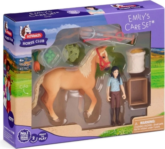 Schleich Horse Club Emily's Horse Care Set