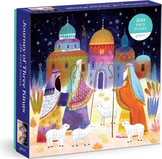 GALISON Three Kings' Journey Puzzle – 500 Pieces
