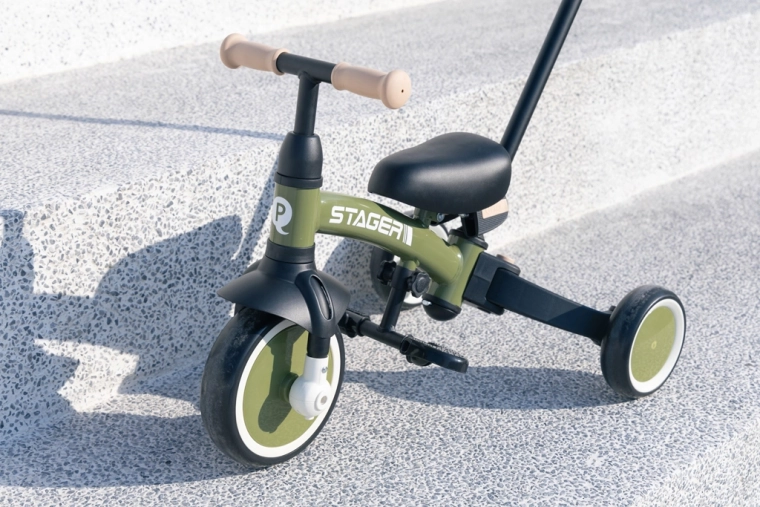 Puncture-proof EVA wheels and compact folding