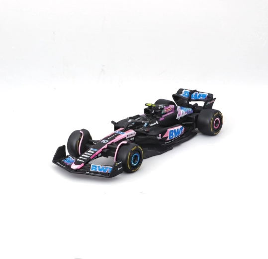 Die-cast model bburago 1:43 alpine a524 f1 2024 #10 pierre gasly in gift box