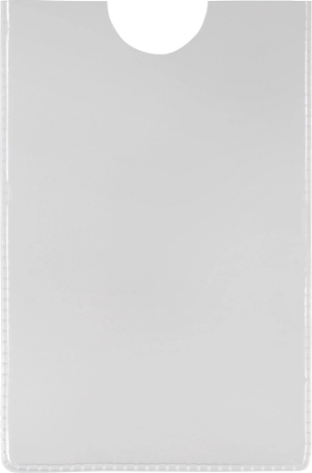 Skaidrus dokumentų dėklas 62x91 mm