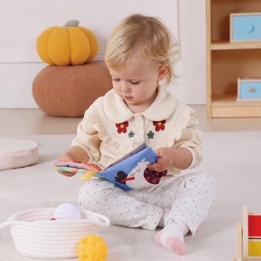 Soft fabric book for first readers